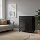 BOSCO VELVET Shafa (2 sections), лак чорний, oak (finger-jointed), Legs &mdash; straight, 26mm, 1035&times;450, 78 kg
